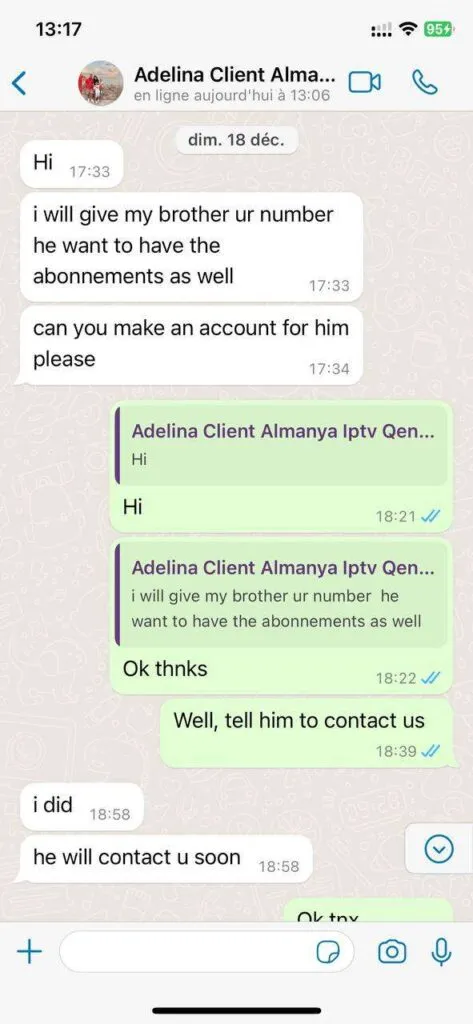 WhatsApp klantgesprek ervaring 5 KijkTivi